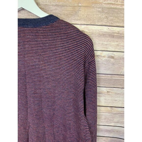J Crew Mens XL Striped Sweater 100% Cotton - Picture 6 of 10
